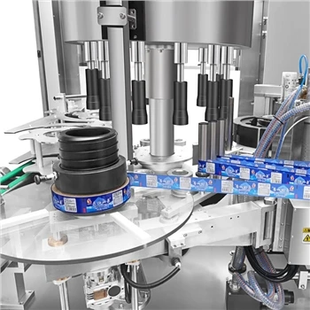 Karakteristik Rotary Hot Melt adezif etikèt machin